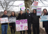 Pro-Life Activists protest President of PP